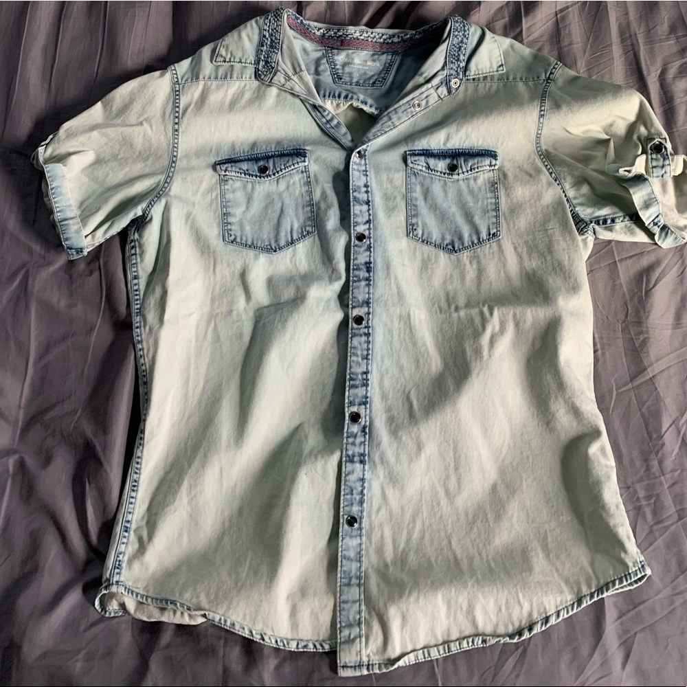 Jean/blue Calvin Klein shirt